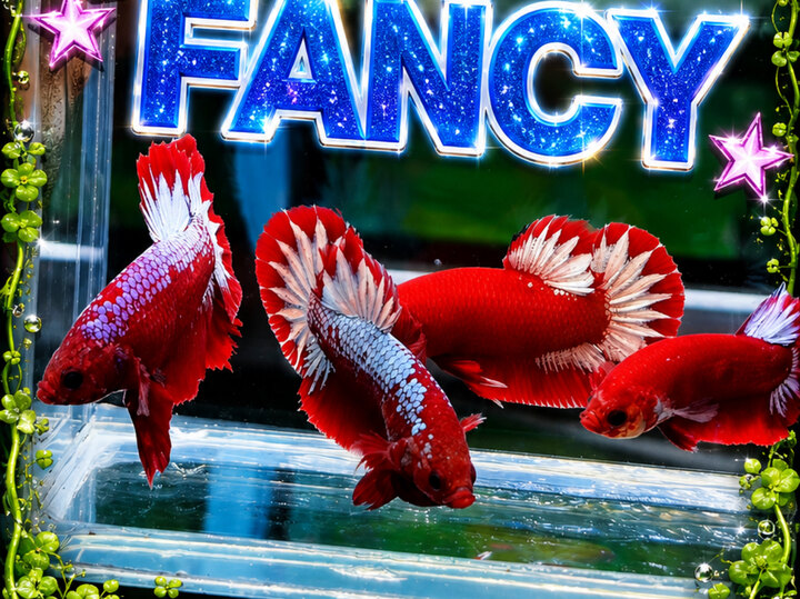 RED FANCY STAR TRẮNG - 60